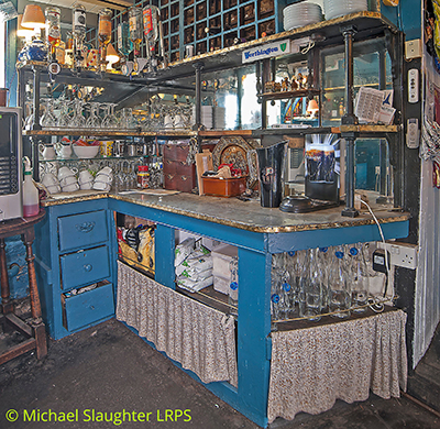 Servery in Cellar Bar.  by Michael Slaughter. Published on  